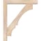 Ekena Millwork Balboa Block Smooth Bracket w/ Offset Brace, Douglas Fir, 5 1/2"W x 32"D x 38"H BKT0604X32X38BOA05SDF - alternate 2
